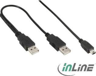 InLine 33107X 1m Mini-USB B Schwarz