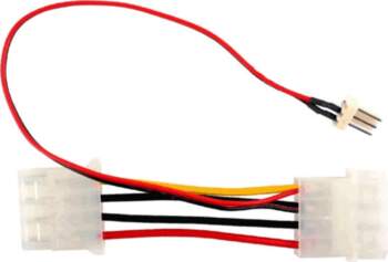 InLine fan adapter cable - 3-pin