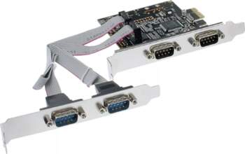 InLine Interface Card 4 Port Serial