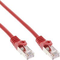 InLine Patchcord SF/UTP Cat.5e Red