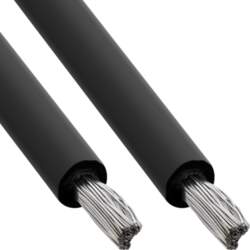 InLine Registered  Solar Installationskabel Meterware H1Z2Z2-K