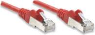 Intellinet Network Cable Cat5e SFTP Red