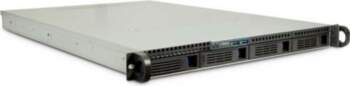 Inter-Tech IPC 1U-1404 Rack Black  Stainless