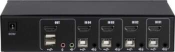 Inter-Tech KVM Switch AS-41HA HDMI KVM