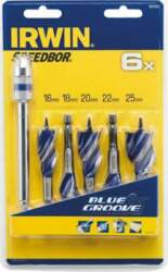 IRWIN WOOD DRILL BIT SET OF