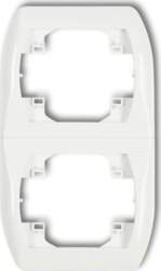 Karlik Trend Vertical double frame white