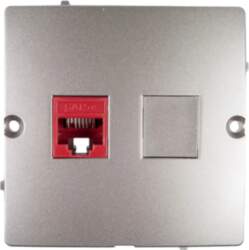 Kontakt-Simon Simon Basic computer socket single