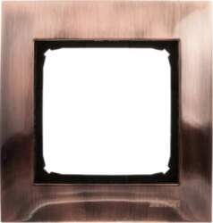 Kontakt-Simon Single frame SIMON54 universal copper