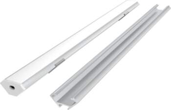 LED profilu komplekts 3 m stūra