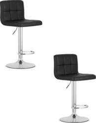 Leobert Stool PROT - black eco-leather