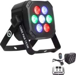 LIGHT4ME CUBE PAR 7X3W par spotlight