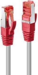 LINDY Patchkabel Cat6 CrossOver S/FTP grau/rot
