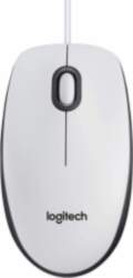 Logitech M100 Corded mouse White 5704174990390