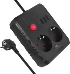 Maclean power strip  extender 2 sockets