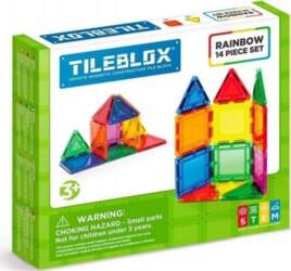 Magformers TILEBLOX RAINBOW SET 14 ELEMENTS