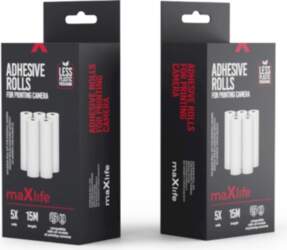 Maxlife adhesive roll set for printing