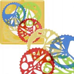 Mega Creative BLOCK TEMPLATE SPIROGRAPH 16X21