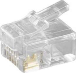 MicroConnect Modular Plug RJ12 6P6C  10pcs
