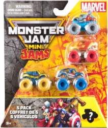 Monster Jam Mini Jams Marvel 5