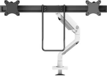 NEOMOUNTS SELECT DESK MOUNT  DOUBLE DISPLAY