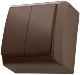 Ospel Bis double brown candlestick switch