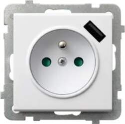 Ospel SONATA Single socket with screens