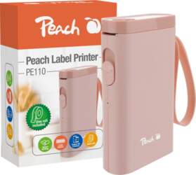 Peach PE110  label printer pink  direct
