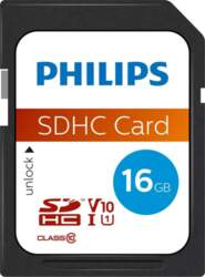 Philips SDHC Card 16GB Class 10