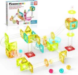 PICASSO TILES Magnetic constructor Marble Run