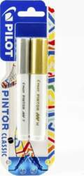 Pilot Marker Pintor silver F gold
