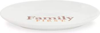 Plate  for a cat  white  Family