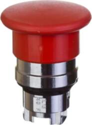 Powered red mushroom button with self-return