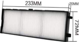 Projector filter for Panasonic CPPF00007 (5715063468555)