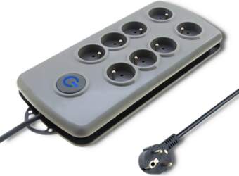 Qoltec Surge protector Quick Switch 8