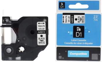 Replacement tape DYMO D1 12 mm