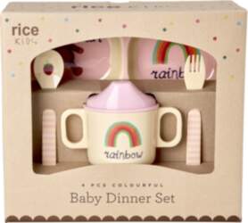 Rice - Melamine Baby Dinner Set