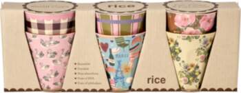 Rice - Melamine Cups with Bon