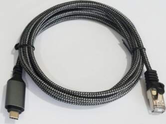 RJ-45 - USB C Cable 2