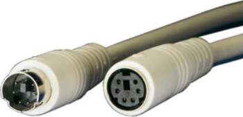 Roline PS/2 - PS/2 10m Szary