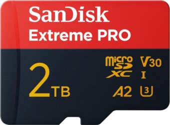 SanDisk microSDXC 2TB Extreme Pro A2
