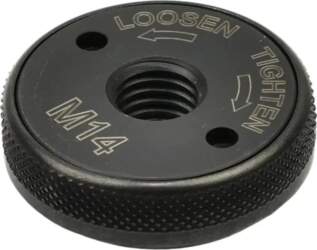 Self-locking nut for angle grinder M14