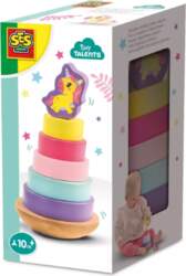 SES Creative Tiny Talents Wooden stacking