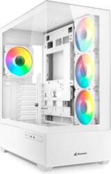 Sharkoon AK6 RGB   Tower case (white