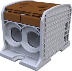 Simet Al/Cu threaded rail connector STB