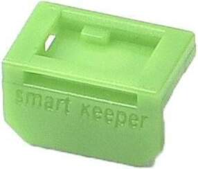 SmartKeeper Mini "Mini-DisplayPort" Blocker grun