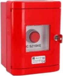 Spamel 2Z red protruding button in