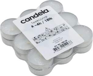 Tea candles 18 pcs.  burning duration