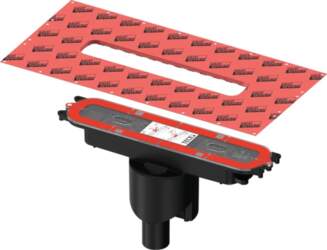 Tece TECEdrainprofile drain  vertical  DN50 outlet