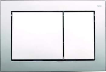 TECEbase toilet flush plate for dual-flush