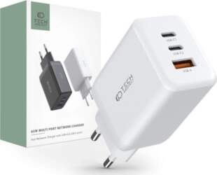 Tech-Protect C65W network charger 2x USB-C